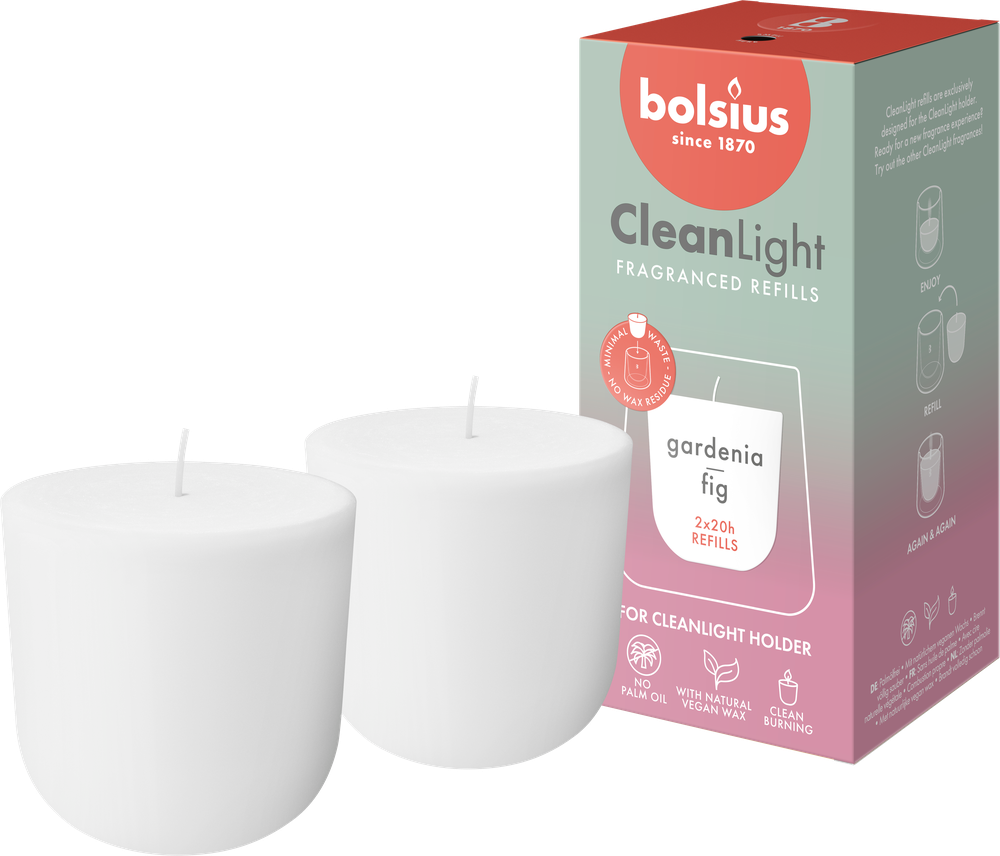 2 Refill Candel Light Gardenia E Fico Bolsius - Foto 1