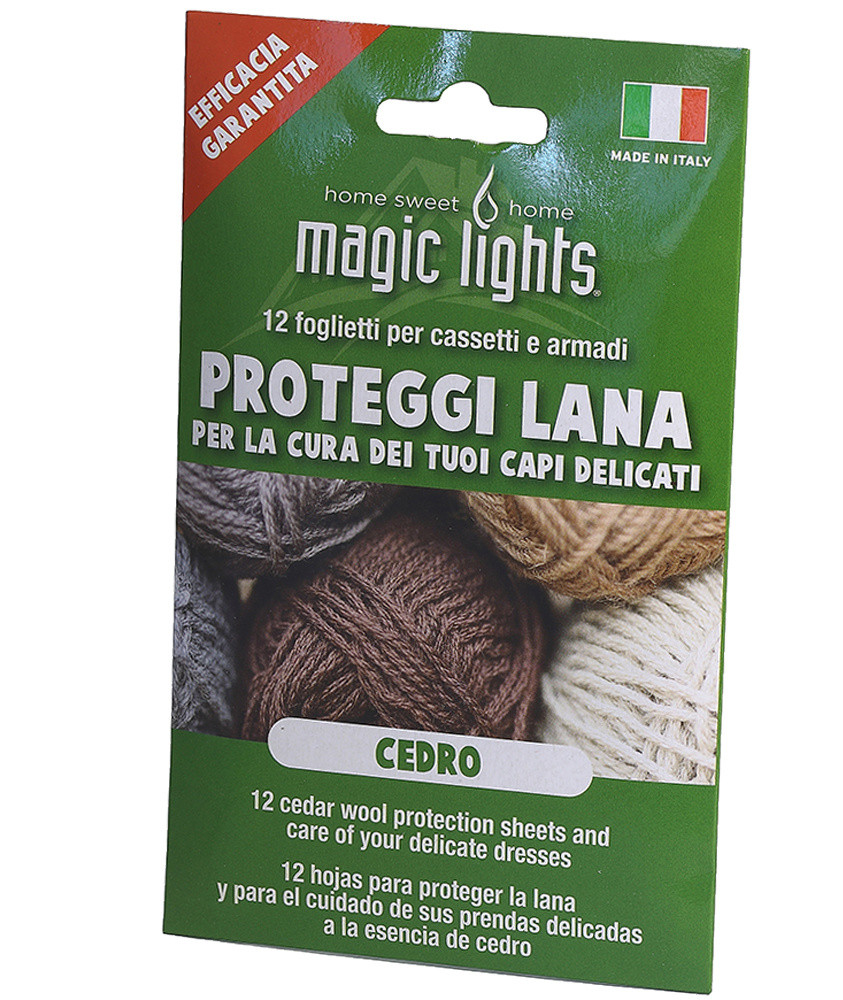 12 Foglietti Proteggilana Al Cedro - Foto 1