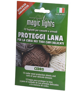 12 Foglietti Proteggilana Al Cedro - Foto 1