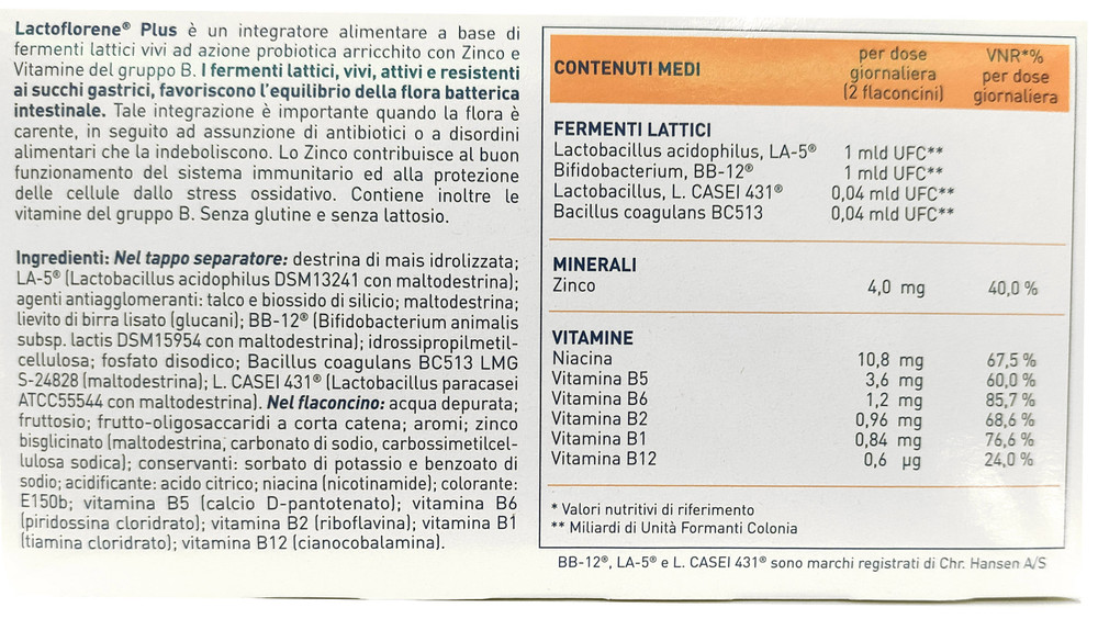 Lactoflorene Plus Flaconcini - Foto 2