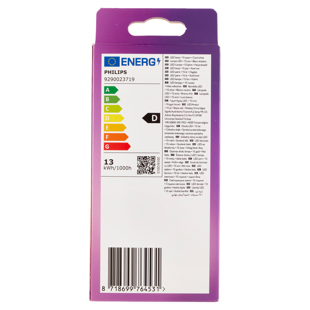 Lampadina A Led Goccia 120w Attacco E27 Luce Fredda Philips - Foto 3