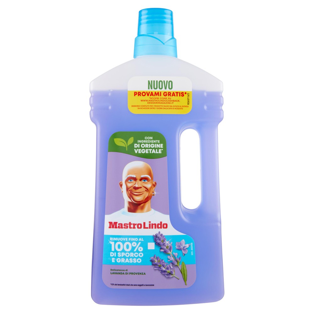 Detergente Pavimenti Multisuperficie Lavanda Mastro Lindo - Foto 1