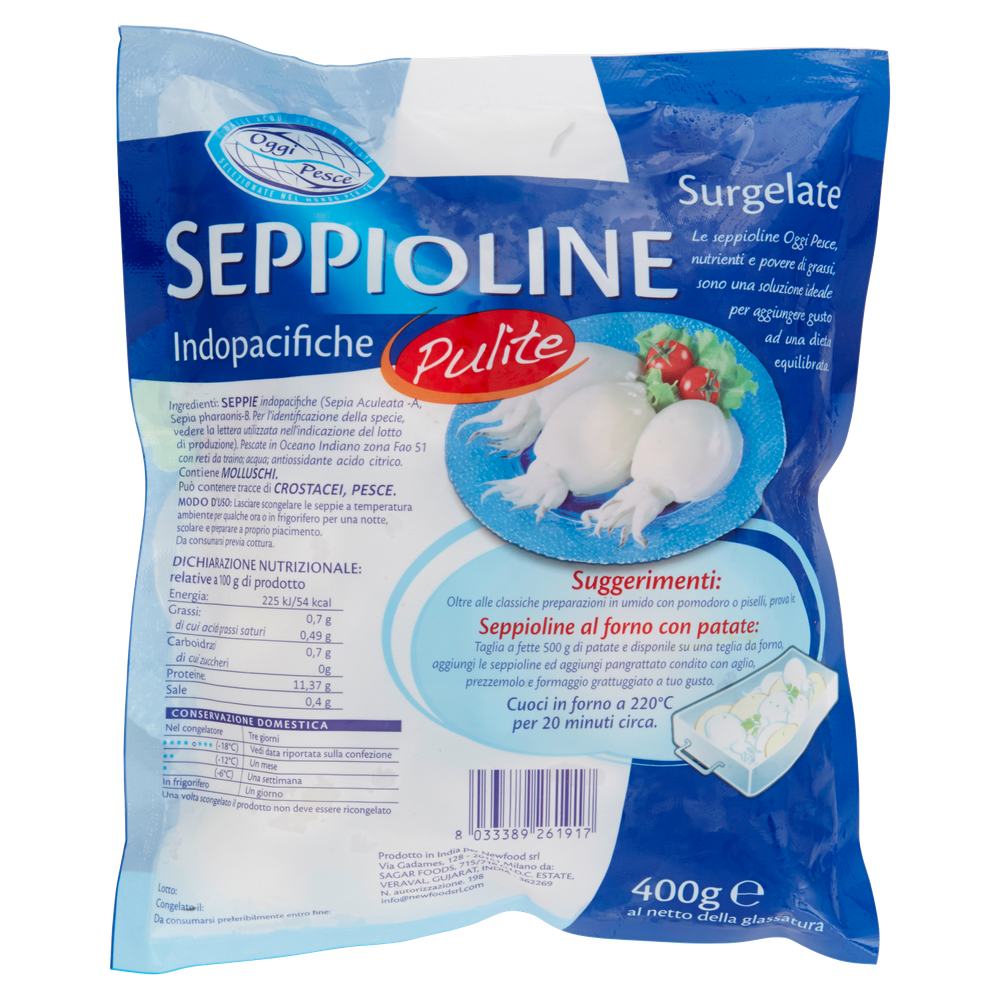 Seppioline Surgelate Oggi Pesce - Foto 3
