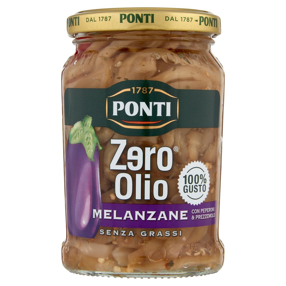 Melanzane Con Peperoni E Prezzemolo Zero Olio Ponti - Foto 1