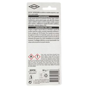 Colla A Contatto  Super Forte Superchiaro Blister 50gr Bostik - Foto 3
