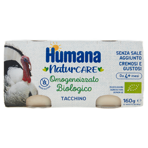 Omogeneizzato Di Tacchino Bio Humana Conf. Da 2 - Foto 1