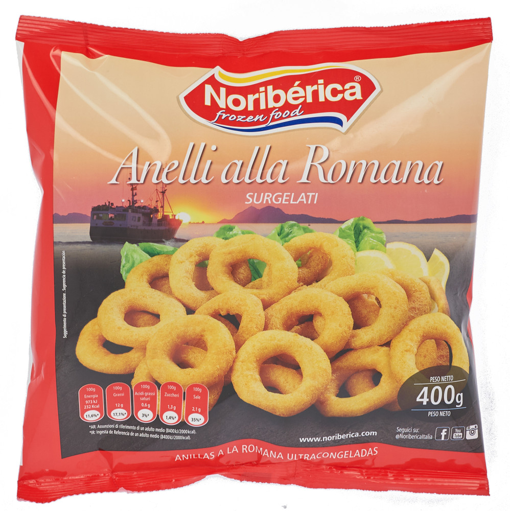 Anelli Alla Romana Precotti Surgelati In Busta Noriberica - Foto 1