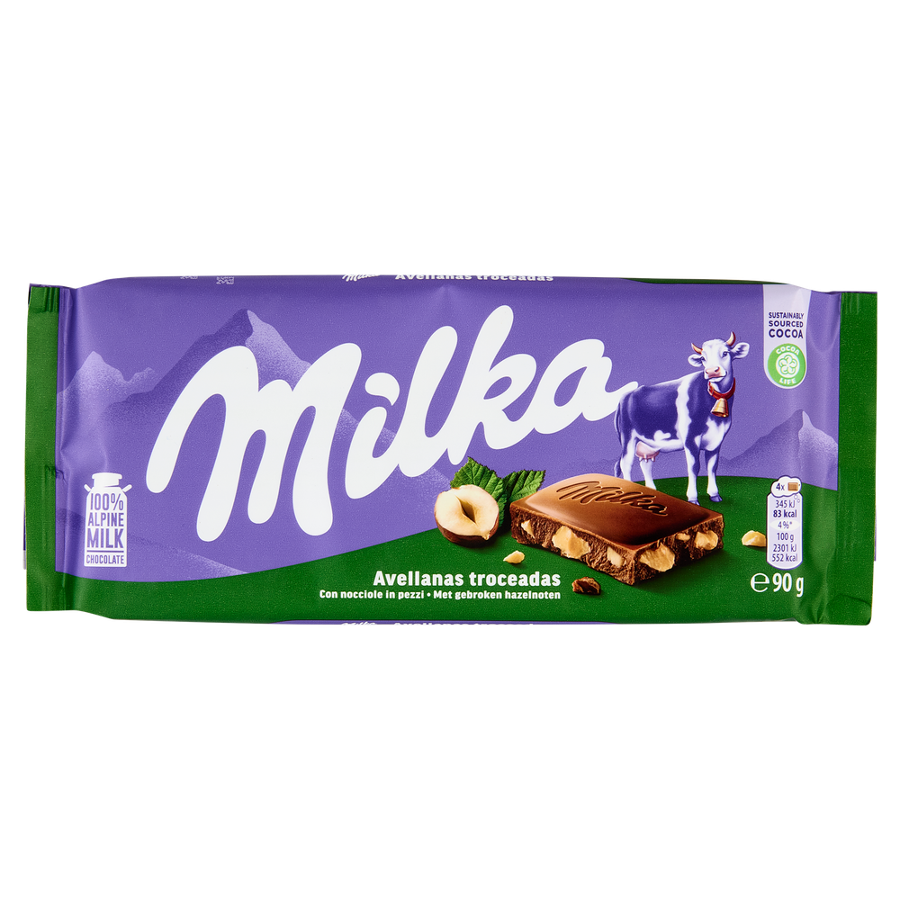 Tavoletta Milka Nocciole In Pezzi - Foto 1