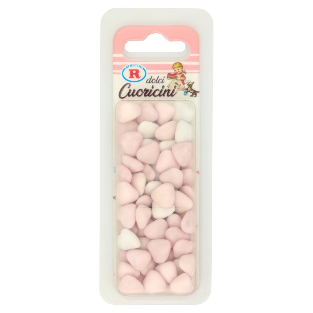 Cuoricini Cioccolato Rosa Rebecchi - Foto 1