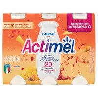 Actimel Mango Curcuma Goji Danone 6 Da Ml . 100 Actimel Mango Curcuma Goji Danone 6 Da Ml . 100