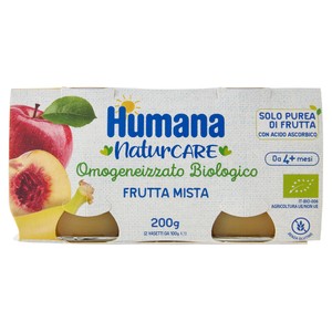 Omogeneizzato Di Frutta Mista Bio Conf. Da 2  Humana - Foto 1