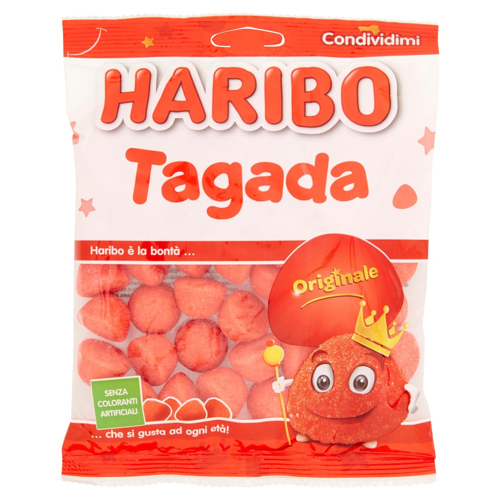 Caramelle Gommose Tagada Morbide Al Gusto Frutta Haribo - Foto 1