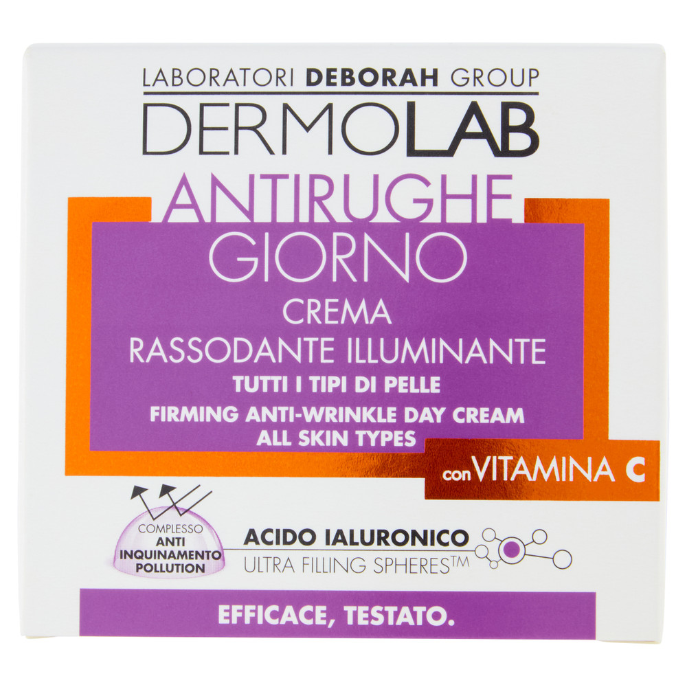 Crema Viso Rassodante Illuminante Antirughe Giorno Dermolab - Foto 1