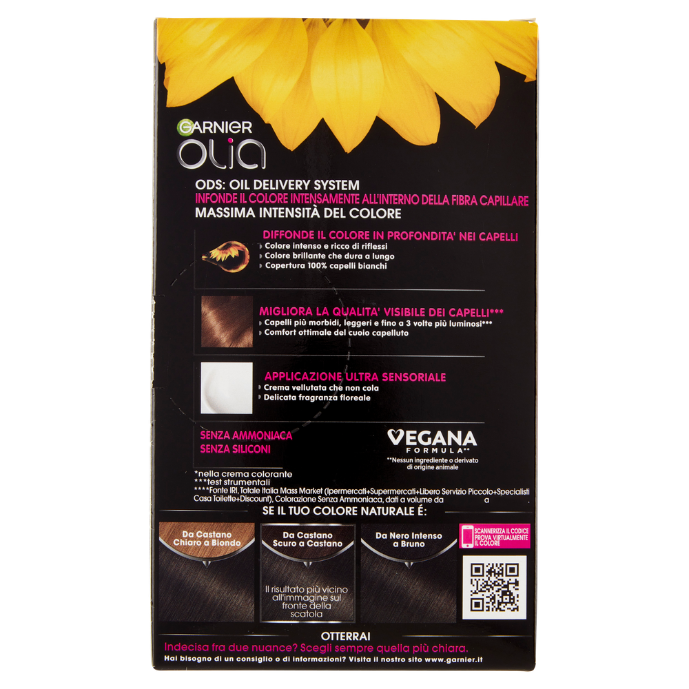Colorazione Capelli 3.0 Nero Naturale Olia Garnier - Foto 3