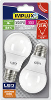 2 Lampadine A Led A Goccia 75we27 Luce Fredda Implux 2 Lampadine A Led A Goccia 75we27 Luce Fredda Implux