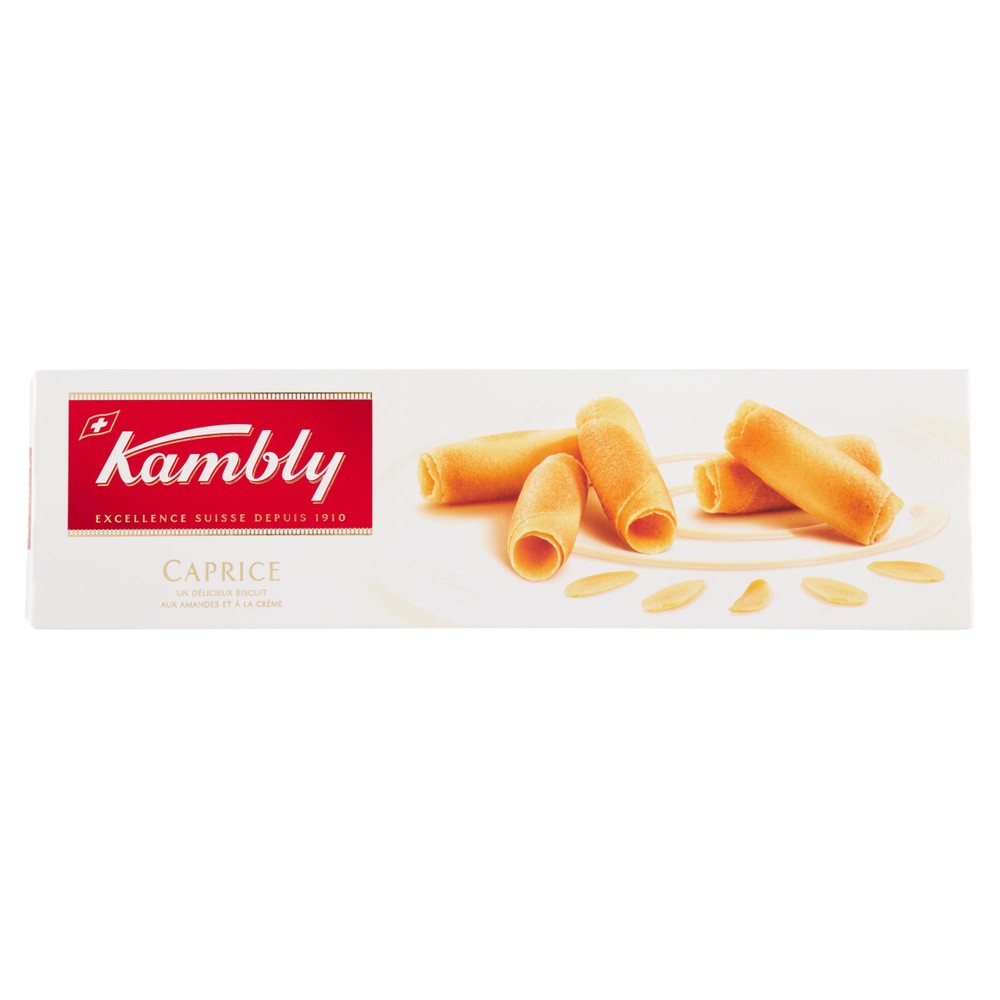 Biscotti Croccanti Caprice Alle Mandorle E Crema 24x4,1g Kambly - Foto 1