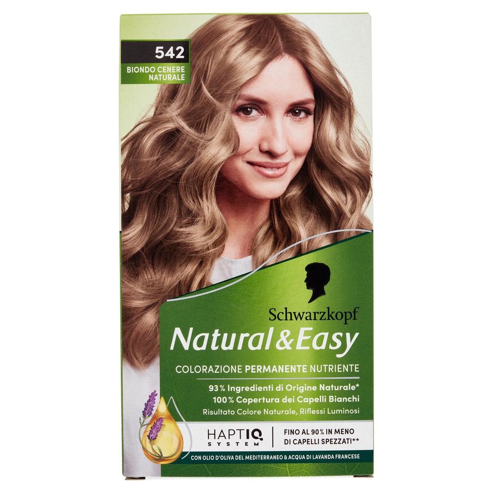 Colorazione Capelli 542 Biondo Cenere Naturale Natural & Easy - Foto 1