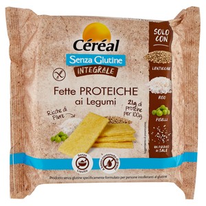 Fette Proteiche Ai Legumi Gluten Free Cereal