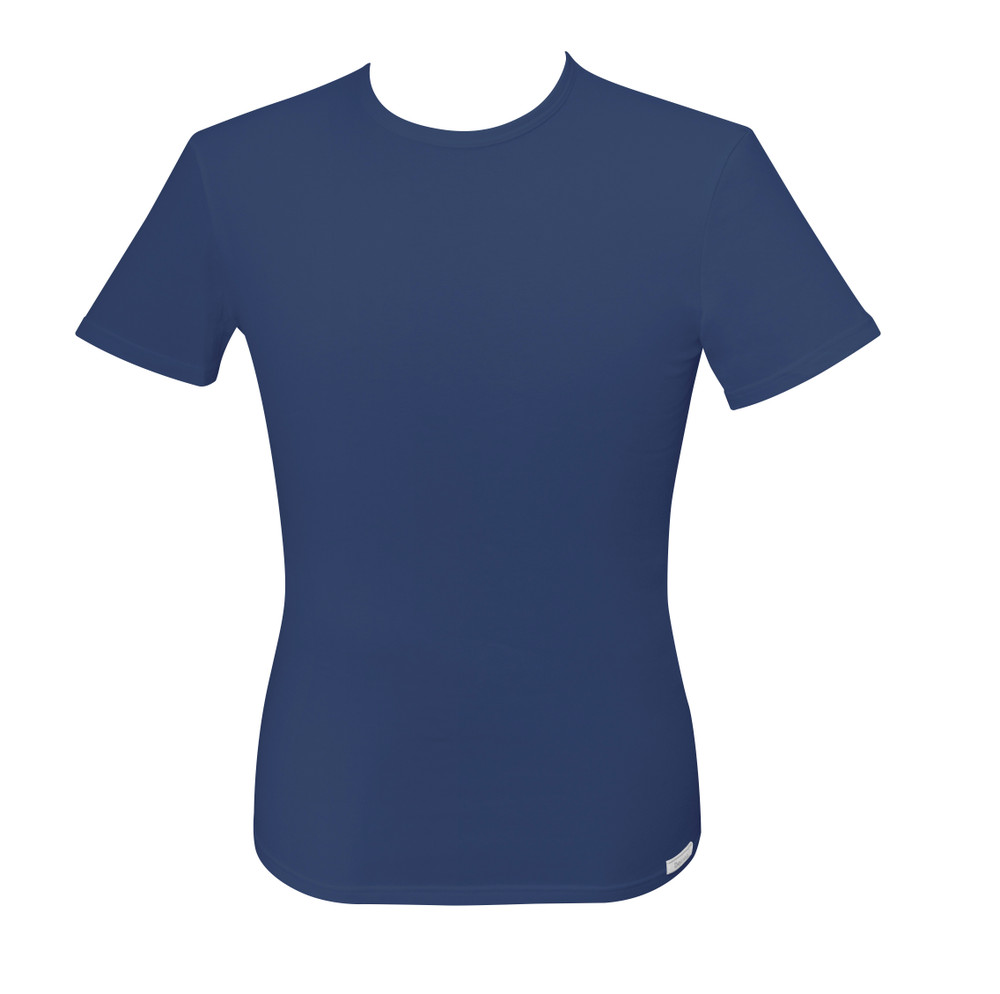 Maglia Intima Uomo Mezza Manica Girocollo L Blu Delinea - Foto 1