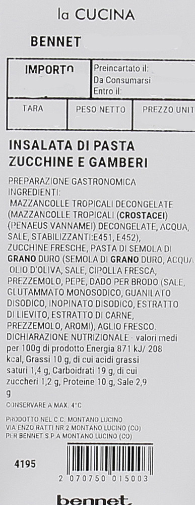 Insalata Di Pasta Con Zucchine E Gamberi - Foto 3