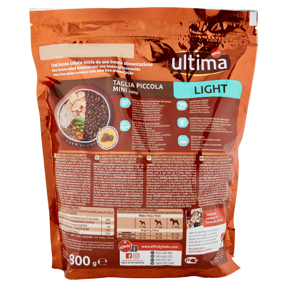 Alimento Secco Per Cani Ultima Mini Light - Foto 3