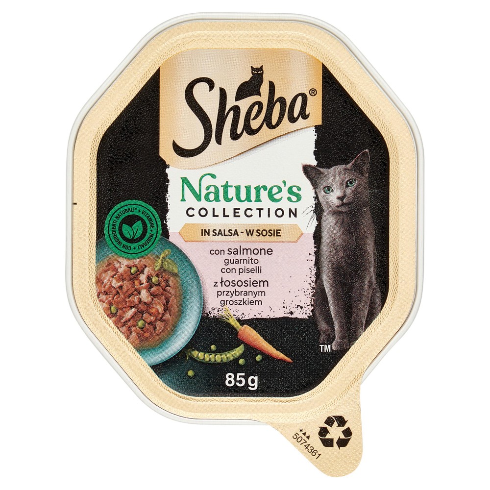 Alimento Umido Per Gatti Nature's Collection Salmone Sheba