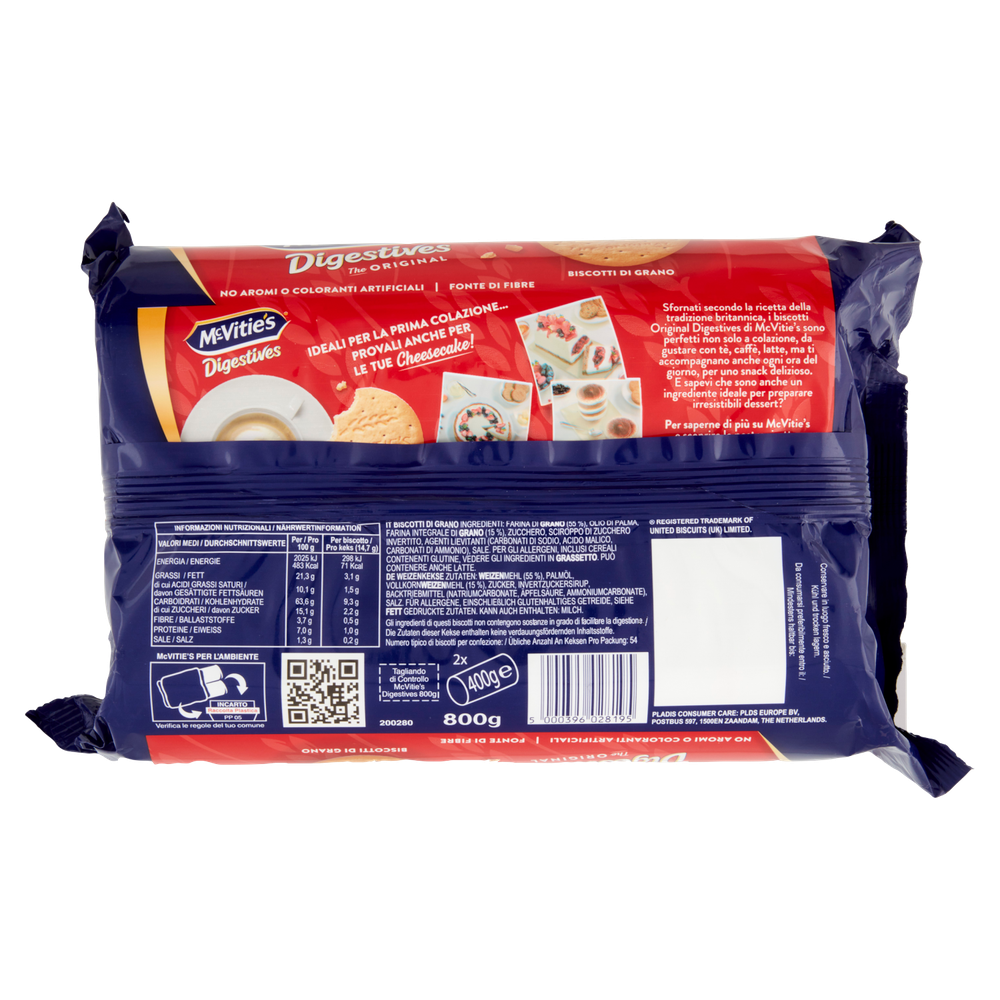 Biscotti Digestive The Original 2x400g Mcvitie's - Foto 3