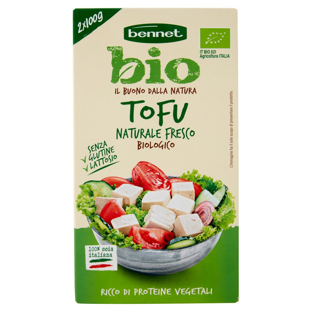 Tofu Naturale Biologico Bennet Bio - Foto 1