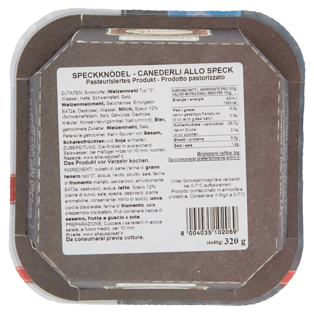 Canederli Allo Speck Strauss - Foto 3