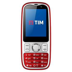Cellulare Easy 4G Tim Rosso