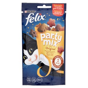 Snack Per Gatti Pollo Fegato E Salmone Felix Partymix - Foto 1