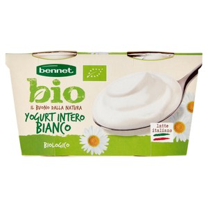 Yogurt Bianco Bennet Bio 2 Da Gr.125