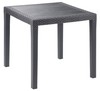Tavolo Quadrato 79x79x72cm King Antracite Progarden