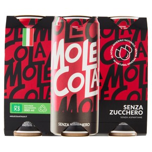 Cola Molecola Senza Zucchero 3x330 - Foto 1