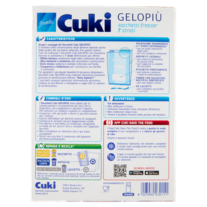 Sacchetti Freezer Cuki Gelopiu' Formato Piccolo Cm.18x28 - Foto 3