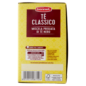 Tè Nero Classico In Bustine 50x1,5g Bennet - Foto 2
