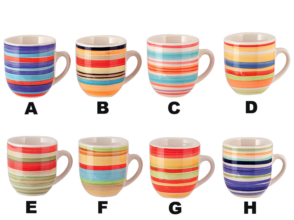 Tazza Mug 100 Righe Color - Foto 1