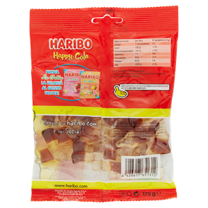 Caramelle Gommose Happy Cola Al Gusto Cola Haribo - Foto 3