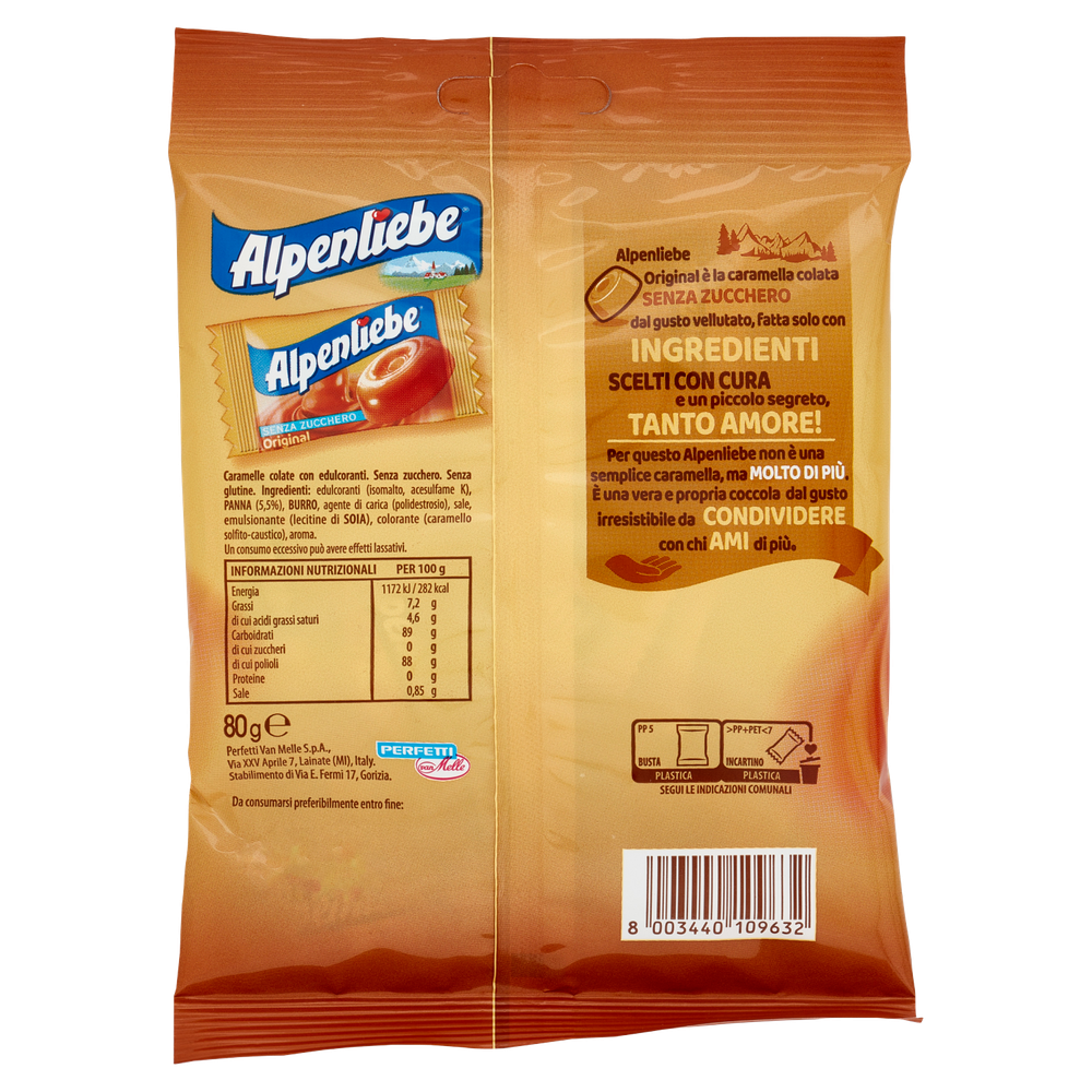 Caramelle Colate Original Senza Zucchero Alpenliebe - Foto 3