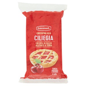 Merendine Crostatine Con Confettura Di Ciliegia 6x40g Bennet - Foto 1