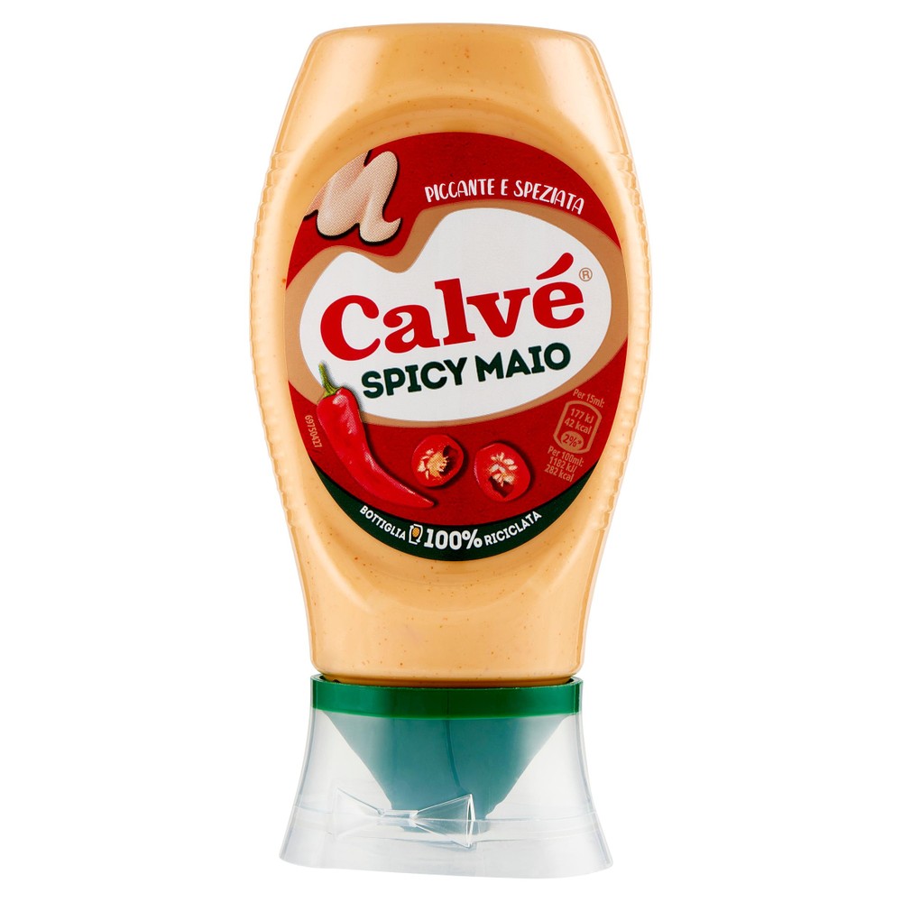Maionese Spicy Con Paprika E Pepe Di Cannella Calve' - Foto 1