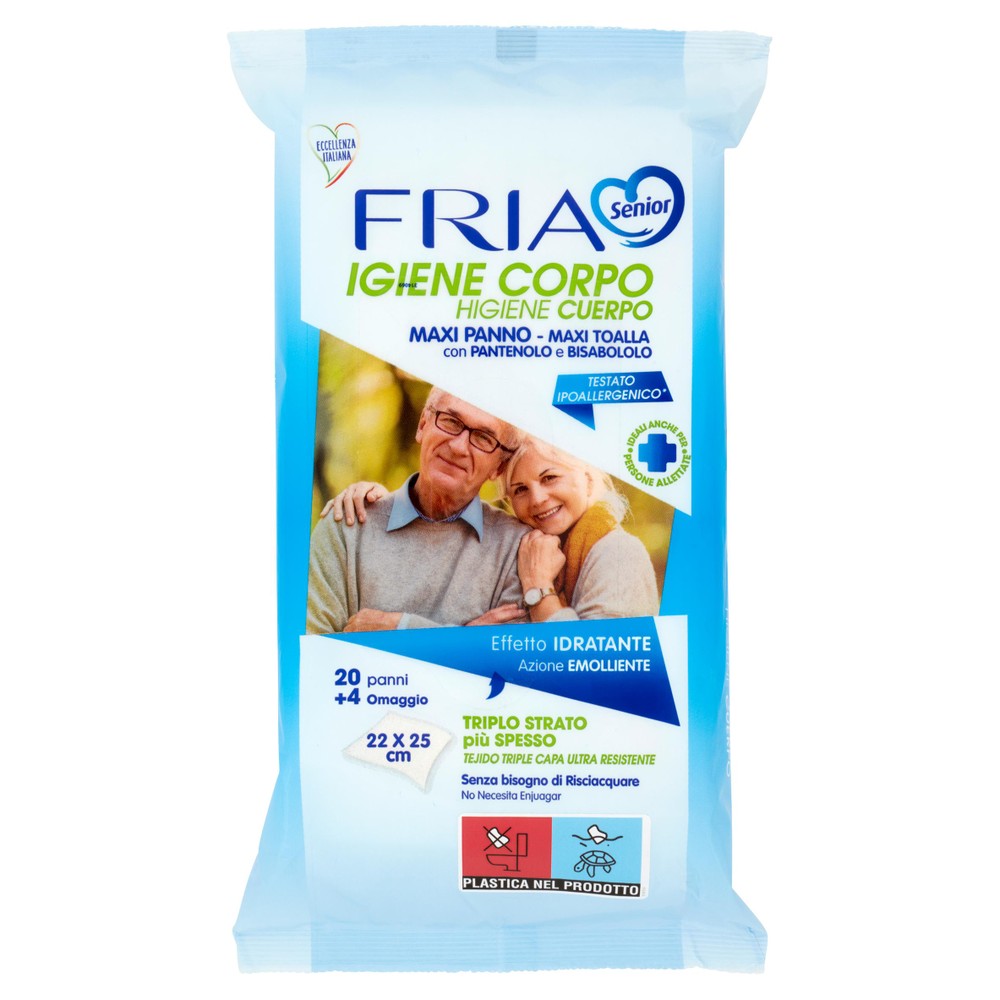 Salviette Igiene Corpo Fria