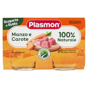 Omogeneizzato Manzo E Carote 2x120g Plasmon - Foto 1