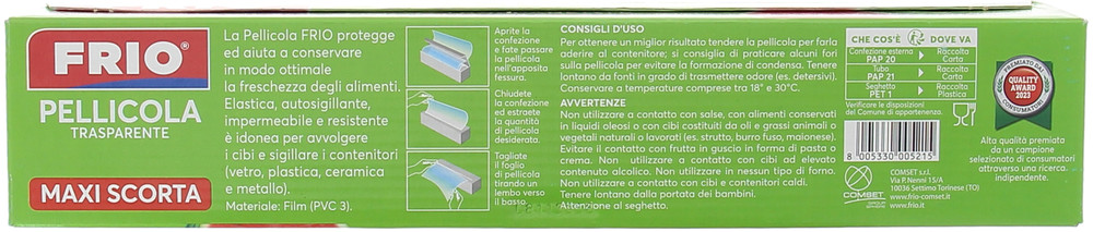 Pellicola Per Alimenti Pvc Frio - Foto 2