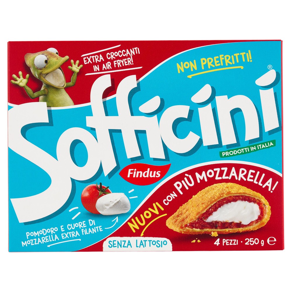 4 Sofficini Pomodoro Più Mozzarella Senza Lattosio Findus - Foto 1