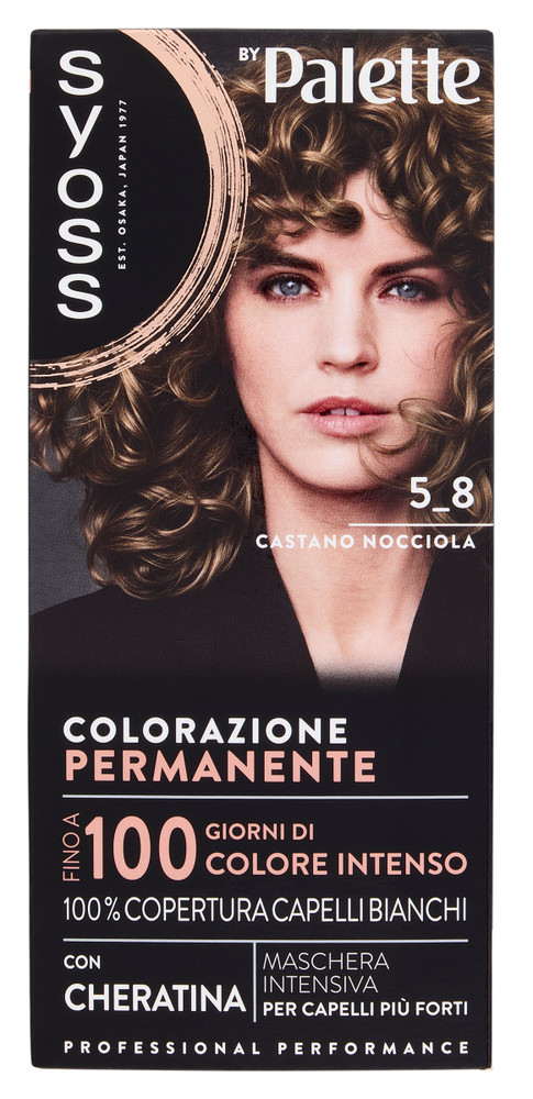 Colorazione Capelli Base 5.8 Castano Nocciola Syoss By Palette - Foto 1