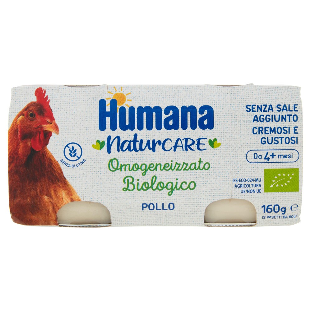 Omogeneizzato Di Pollo Bio Humana Conf. Da 2 - Foto 1