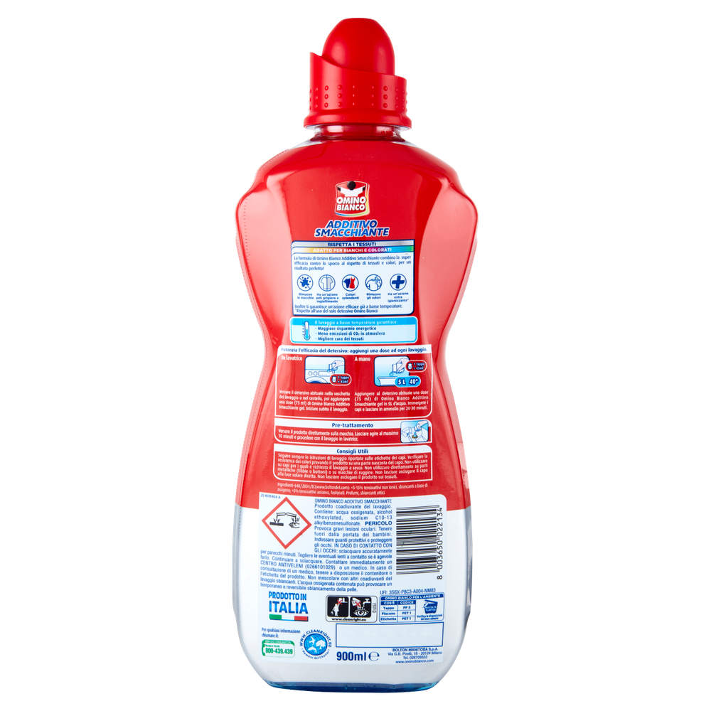 Additivo Smacchiatore In Gel Omino Bianco - Foto 3