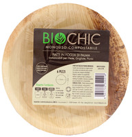 Piatti Fondi Monouso In Foglia Di Palma Biochic Cm . 15 Piatti Fondi Monouso In Foglia Di Palma Biochic Cm . 15