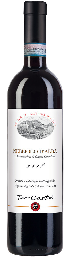Vino Rosso Nebbiolo D'alba Doc Teo Costa - Foto 1